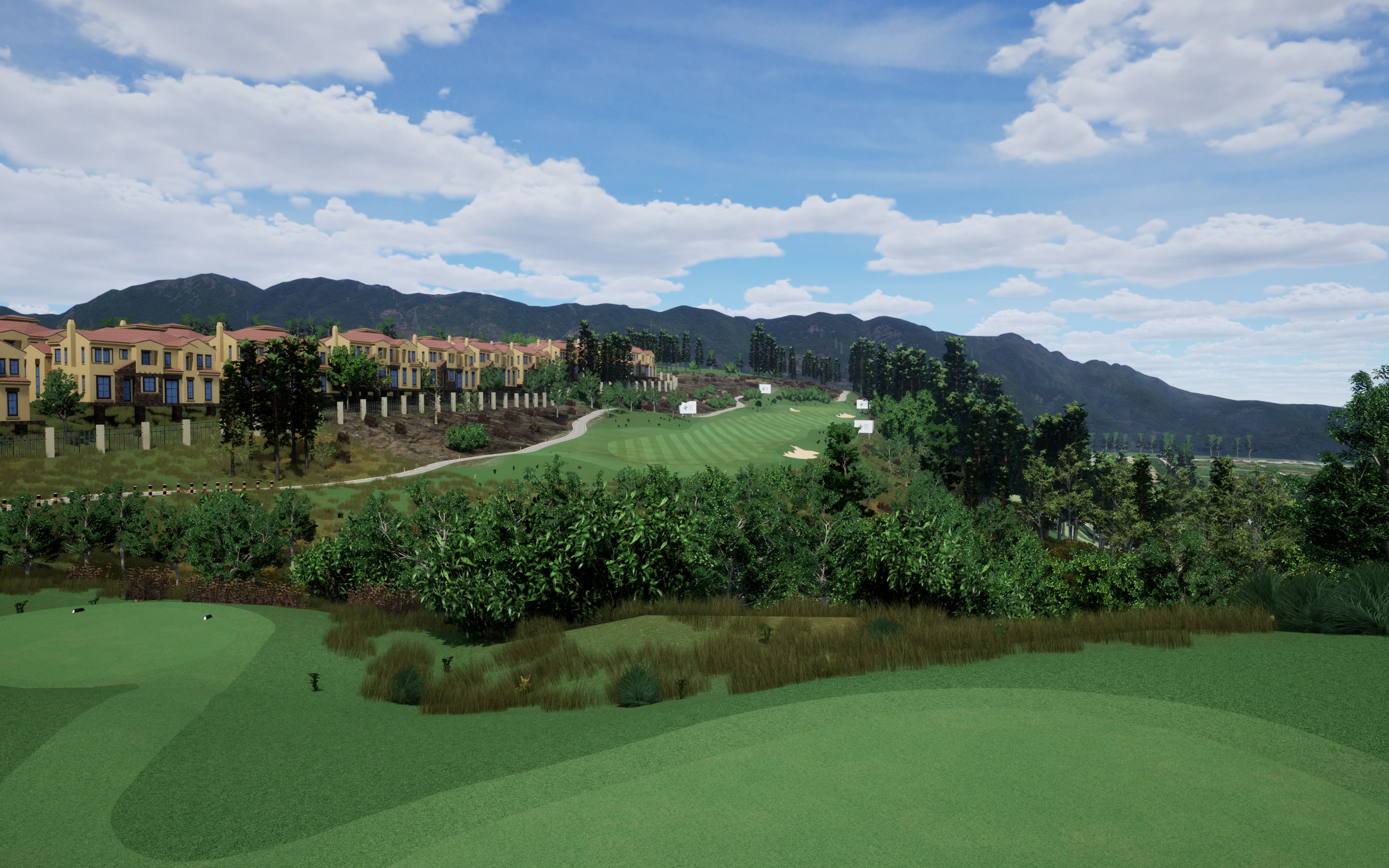 昆明云海谷山景球場相冊昆明云海谷山景